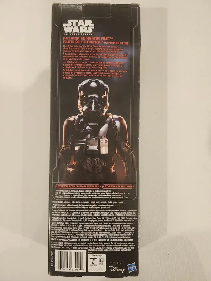 Additional image for Star Wars The Force Awakens 12 First Order TIE Fighter Pilot