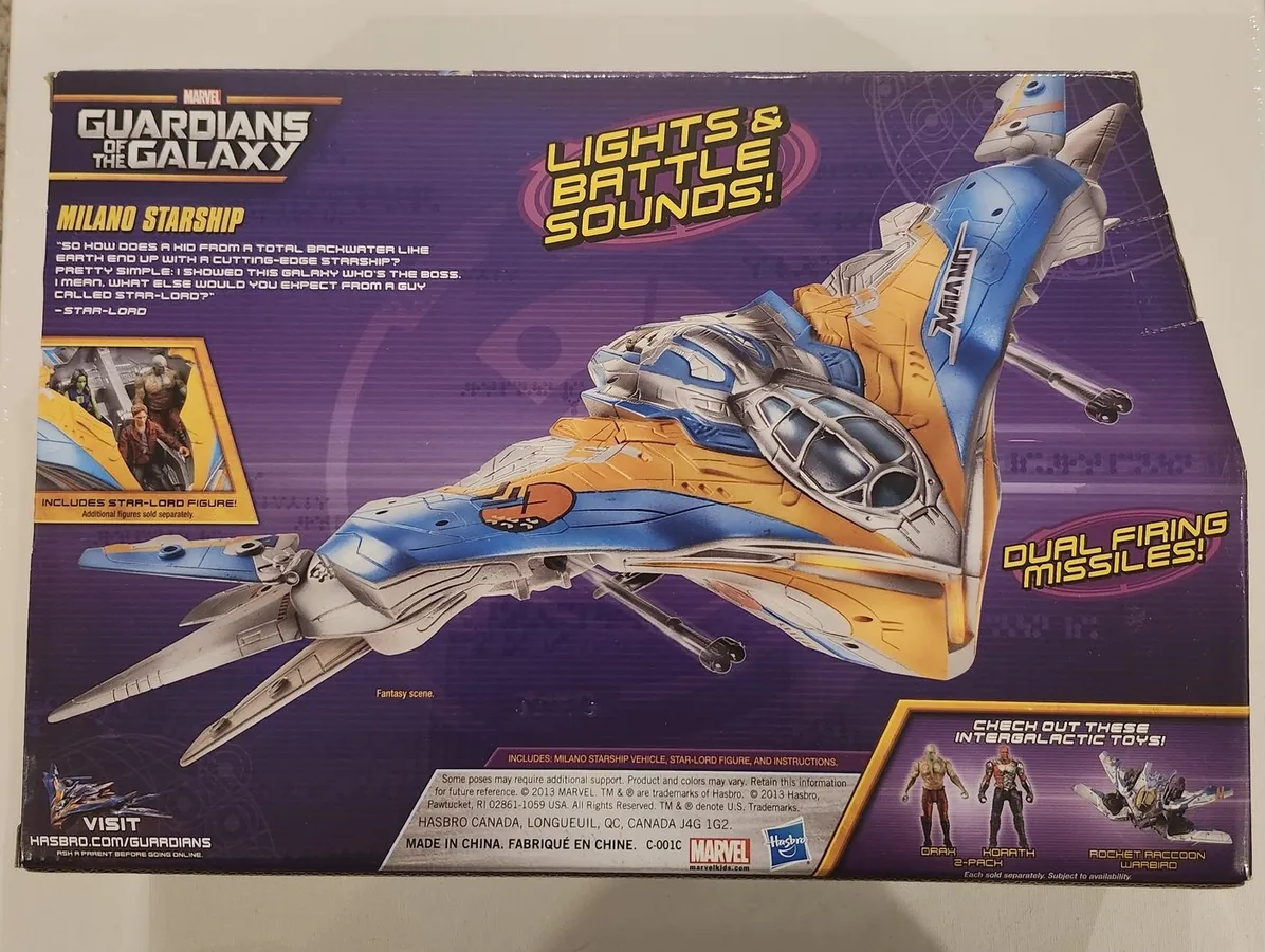 Additional image for Guardians of the Galaxy Marvel Guardians Of The Galaxy Milano Starship Vehicle