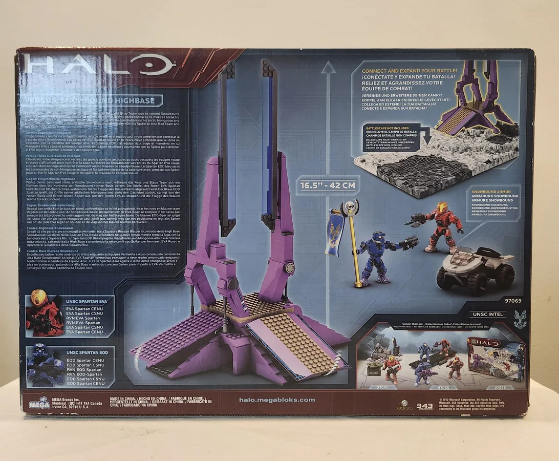 Additional image for Mega Bloks Halo Versus: Snowbound Highbase Set 97069   Sealed Box